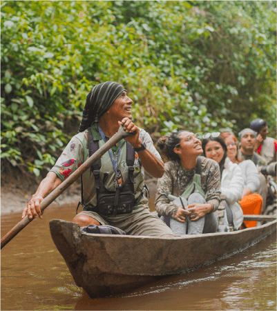 Paseo en canoa